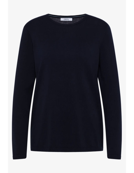 Cecil 303283 Basic roundneck - i flera färger