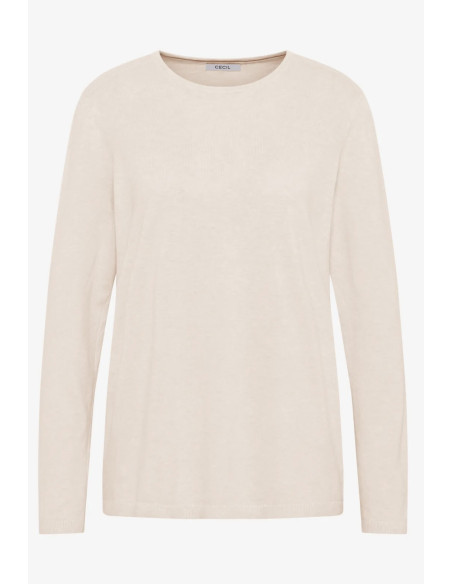 Cecil 303283 Basic roundneck - i flera färger