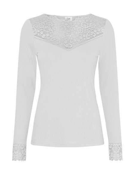 I Say 57454 Dee Lace top L/S - i två färger