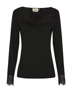 I Say 57454 Dee Lace top L/S - i två färger 2
