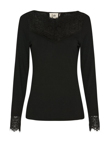 I Say 57454 Dee Lace top L/S - i två färger