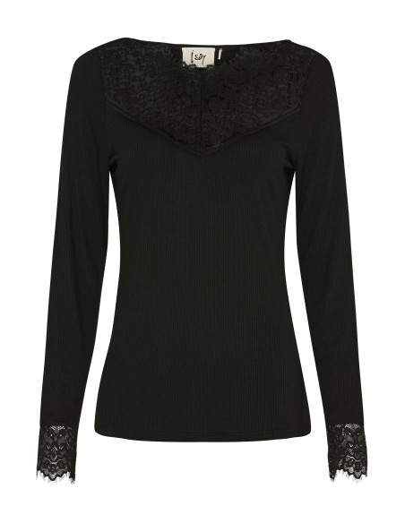 I Say 57454 Dee Lace top L/S - i två färger