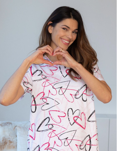 Trofé 65263 Big T-shirt Heart
