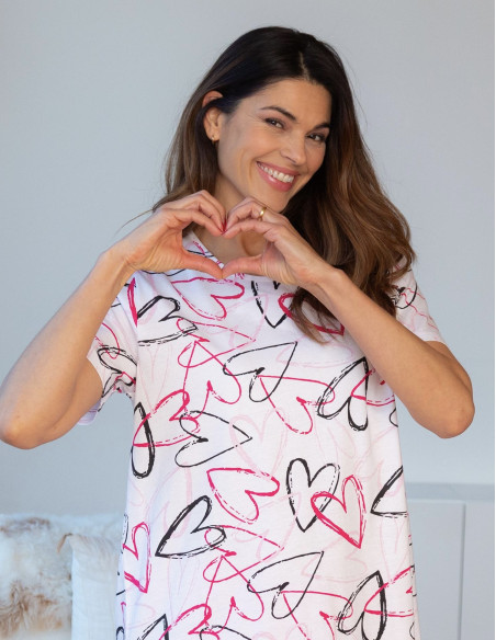 Trofé 65263 Big T-shirt Heart