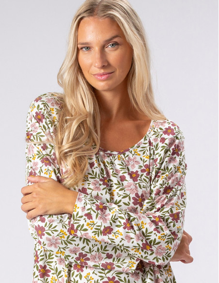 Trofé 65221 Nattlinne Floral L/S