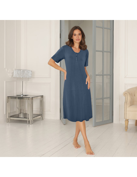 Lady Avenue 51-50521 nattlinne långt S/S bambu - Höst 2025 - i flera färger