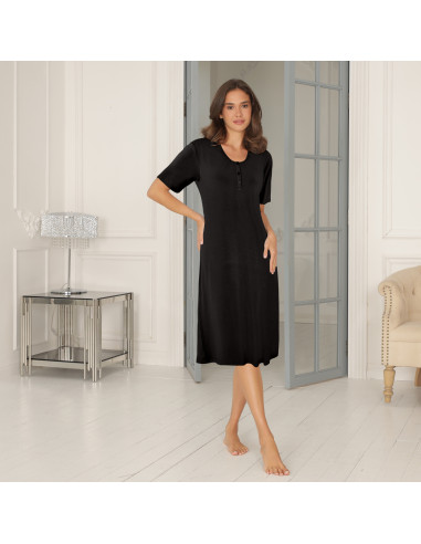 Lady Avenue 51-50521 nattlinne långt S/S bambu - Höst 2025 - i flera färger