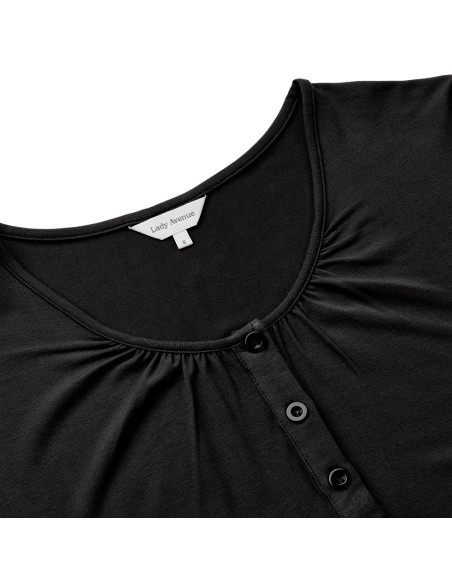 Lady Avenue 51-50521 nattlinne långt S/S bambu - Höst 2025 - i flera färger