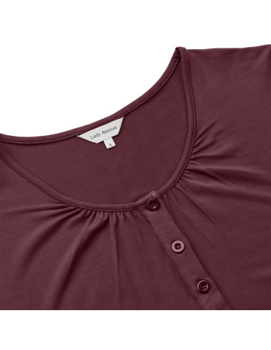 Lady Avenue 51-50521 nattlinne långt S/S bambu - Höst 2025 - i flera färger