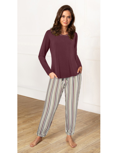 Lady Avenue 79-2494 Pyjamas bambu L/S