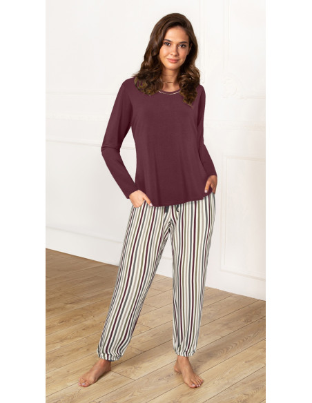 Lady Avenue 79-2494 Pyjamas bambu L/S