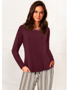 Lady Avenue 79-2494 Pyjamas bambu L/S 2