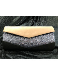 Väska 686 Clutch m bling 2