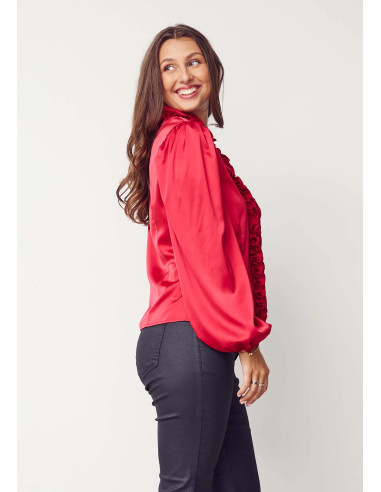 I Say 57012 Steff Blouse - röd