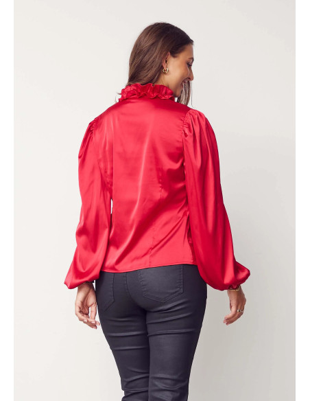 I Say 57012 Steff Blouse - röd