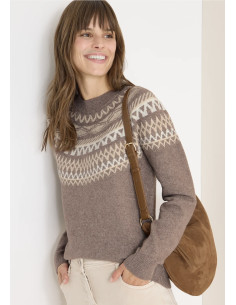Cecil 303538 Cosy norweigan jacquard - i två färger 2