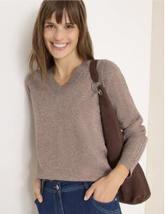 Cecil 303545 Cosy V-neck - i två färger 2