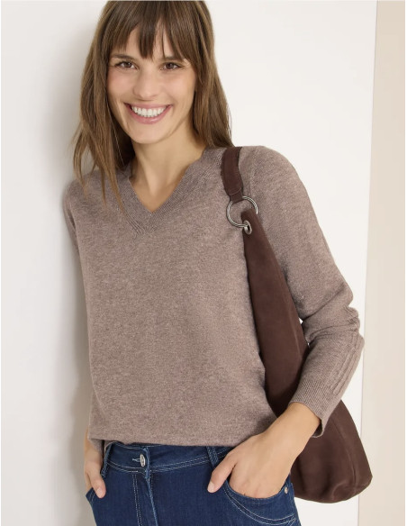 Cecil 303545 Cosy V-neck - i två färger