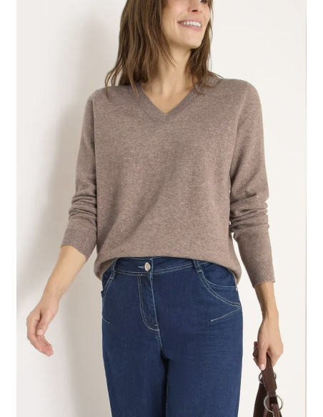 Cecil 303545 Cosy V-neck - i två färger