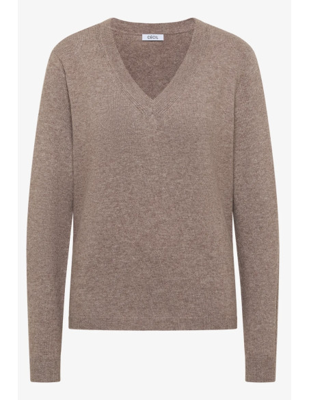 Cecil 303545 Cosy V-neck - i två färger