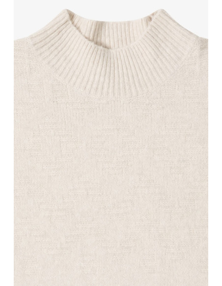 Cecil 303539 Cosy Jacquard Turtleneck - i två färger