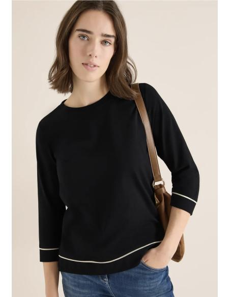 Cecil 324257 Blouse Piping detail