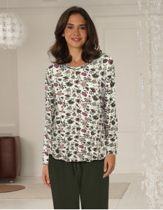 Lady Avenue 78-2492 Pyjamas bambu