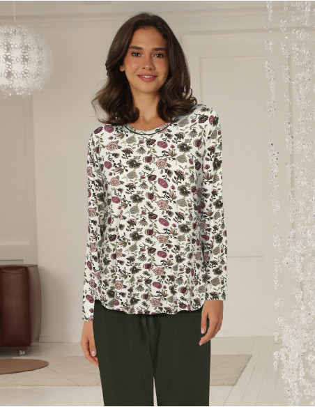 Lady Avenue 78-2492 Pyjamas bambu