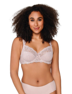 Lingadore 1400-5A Full coverage lace - Shadow grey