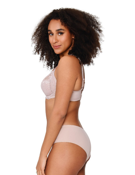 Lingadore 1400-5A Full coverage lace - Shadow grey