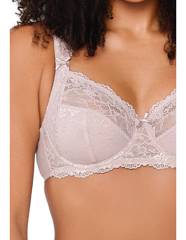 Lingadore 1400-5A Full coverage lace - Shadow grey