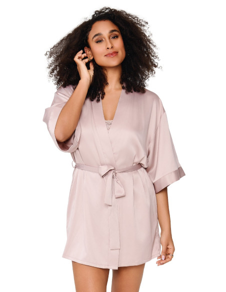 Lingadore 1400KM Kimono - Shadow grey