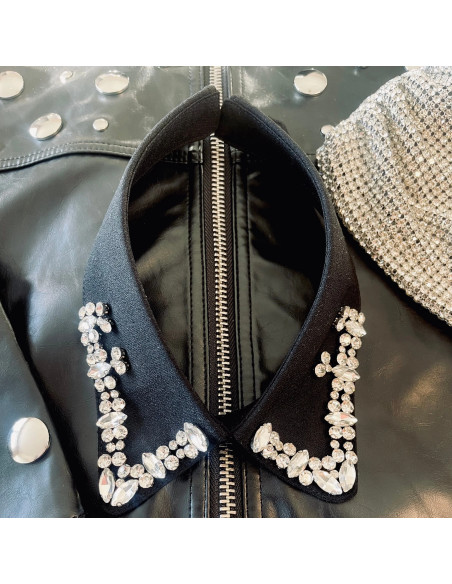 By Krohnstad Rhinestone Collar