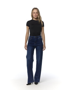 MiAmori Milano Straight Jeans - Dark blue