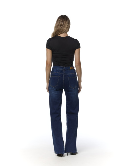 MiAmori Milano Straight Jeans - Dark blue