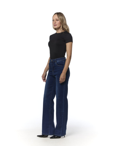 MiAmori Milano Straight Jeans - Dark blue
