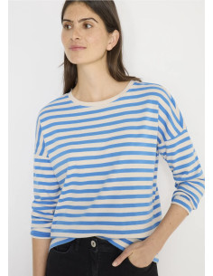 Cecil 324406 Stripe t-shirt