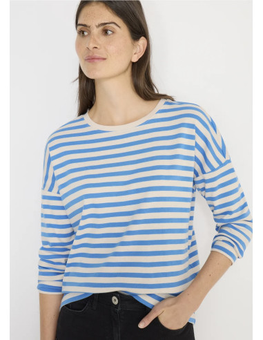 Cecil 324406 Stripe t-shirt