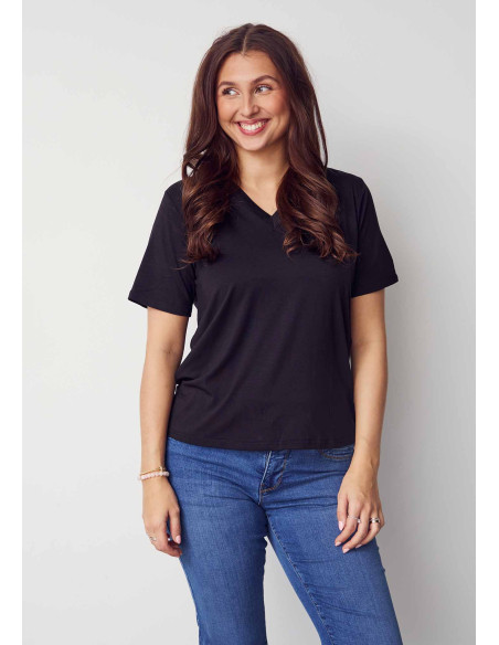 I Say 57619 Gritt V-neck t-shirt - i flera färger