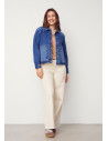 I Say 57678 Bologna wide twill pant