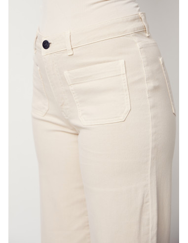 I Say 57678 Bologna wide twill pant