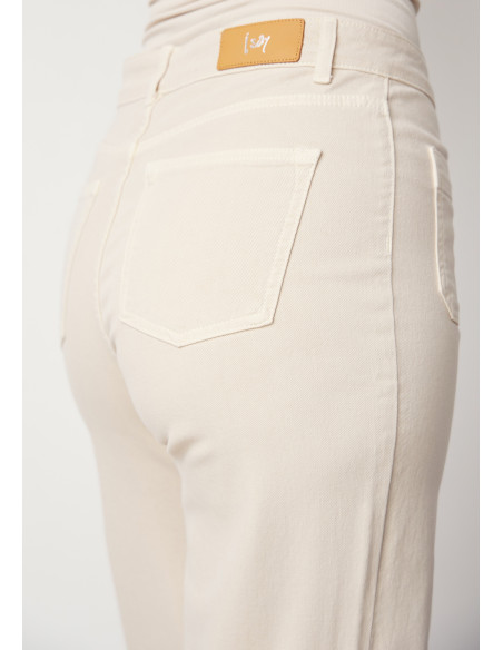 I Say 57678 Bologna wide twill pant