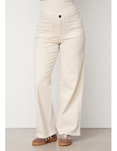 I Say 57678 Bologna wide twill pant