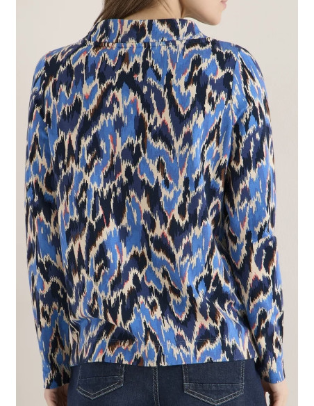 Cecil 324666 Funnel neck AOP