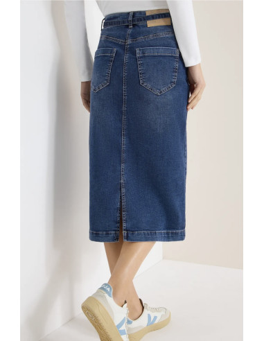 Cecil 361888 Denim skirt maxi