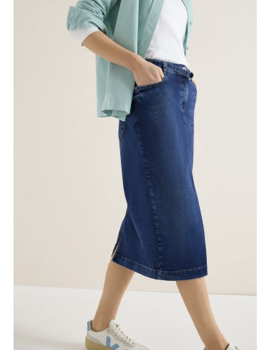 Cecil 361888 Denim skirt maxi
