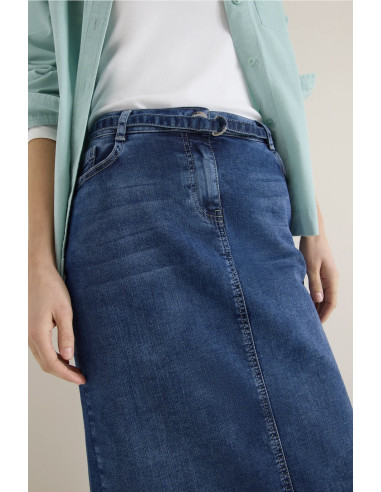 Cecil 361888 Denim skirt maxi