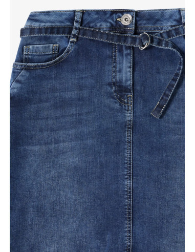 Cecil 361888 Denim skirt maxi