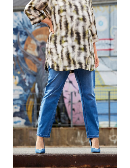 Ciso 218419 Sofia straight 7/8 - medium blue denim