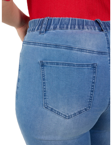 Ciso 218419 Sofia straight 7/8 - medium blue denim
